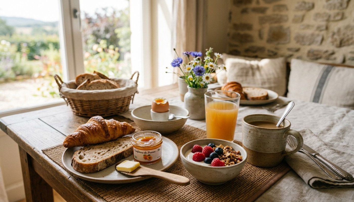 À quoi ressemble un petit-déjeuner 100% français, local et bio ?